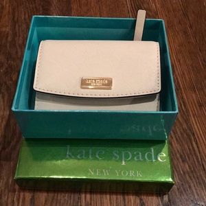 Brand New Light Blush Kate Spade Keychain Wallet